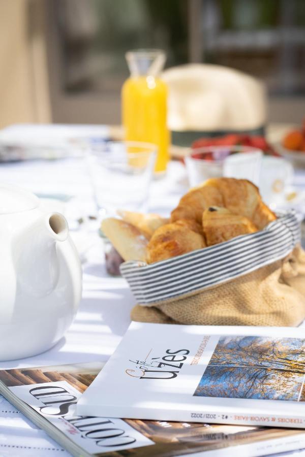 Les Canisses, Magnifique Appartement Avec Terrasse Au Coeur D'Uzes Luaran gambar